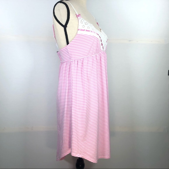 Victoria’s Secret Babydoll Striped Nightie Medium - Picture 3 of 8